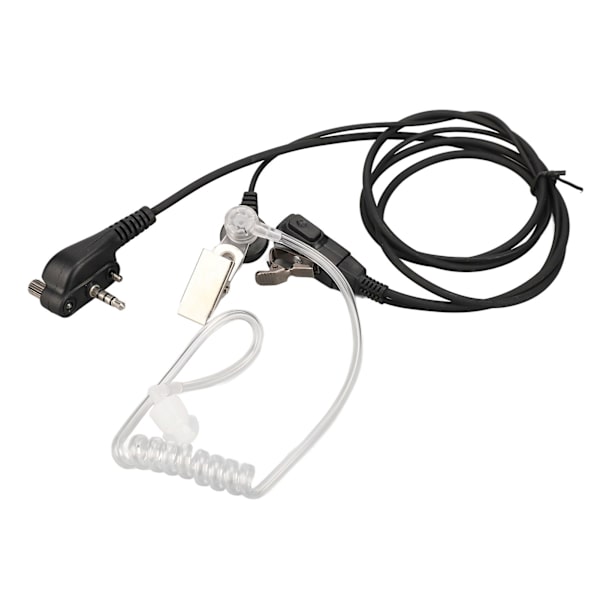 Akustisk slang hörlurar transparent strålning reduktion bärbar luft akustisk slang headset för Motorola Walkie Talkie 1 st