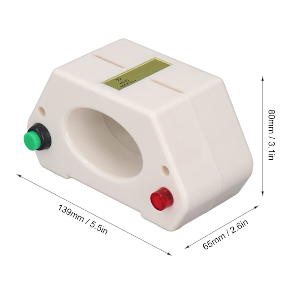 Ur Demagnetizer ABS-hus Bærbar Tænd/sluk-indikator Ur Demagnetiseringsmaskine 115‑230V EU-stik