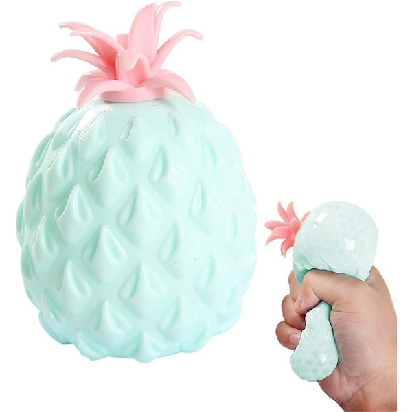 Antistressi ananas Stress relief Sensory Fidget-lelu - Mesh rypälepallo ahdistuneisuuteen - 10,5*6 cm