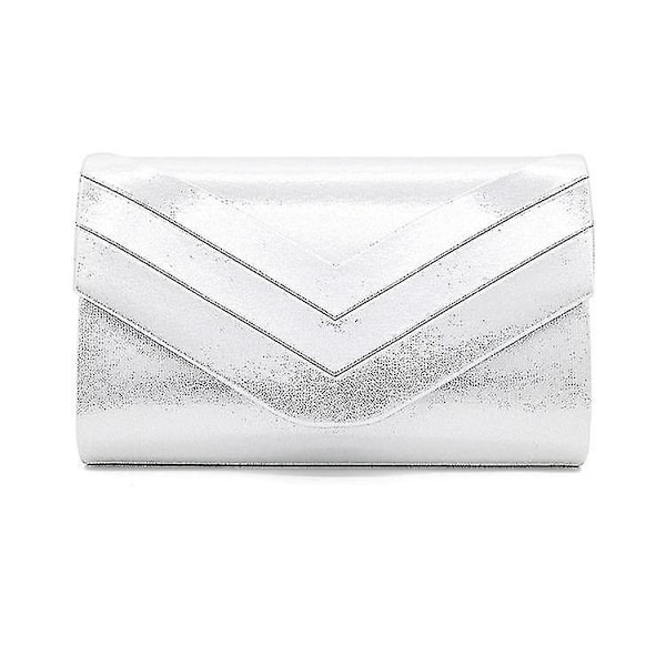 Italiensk Oversize Clutch Taske i Svedeskind - Bryllup, Fest, Galla, Brudepigegave