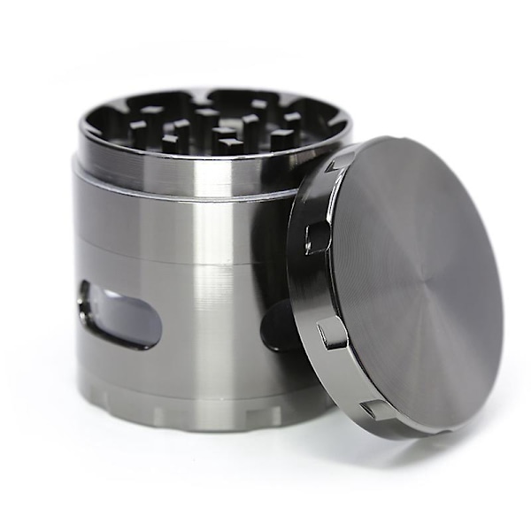 Mausteiden jauhinsetti magneettikannella, 4 kpl metallijauhinta hienolla silmällä keittiöön