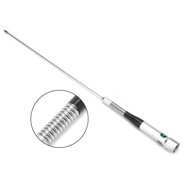 SP-40 100W UHF Dualbåndsantenne til Walkie-Talkie Biltaxier Sølv