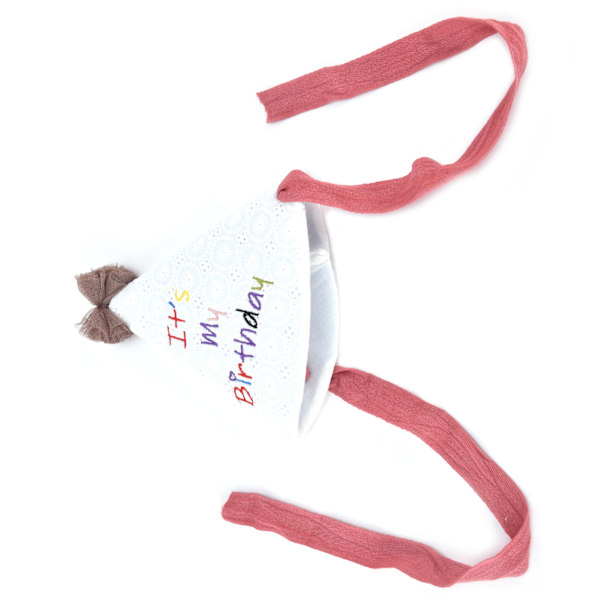 Fødselsdagsfest Hat Fancy Dress Fødselsdagsfest Dekoration Ornament Hat Kostume Tilbehør Lysebrun