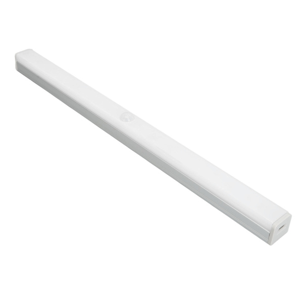 Rörlig sensorljuslist, uppladdningsbar, varmt ljus, magnetisk, sladdlös LED-lampa för garderobsskåp