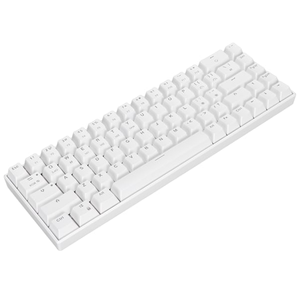 Mekanisk tangentbord 68 tangenter 3 lägen trådlös 2,4G typ C trådbunden RGB mekaniskt tangentbord för Windows för Android röd switch