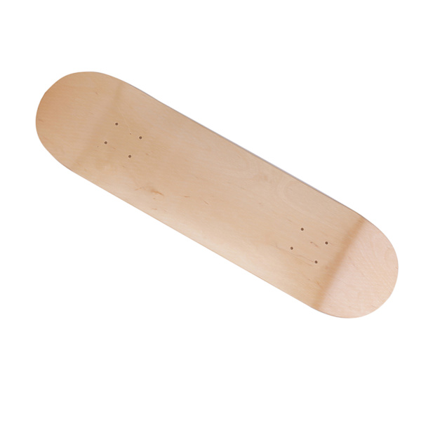 Ahorn træ Blank dobbelt skæv skateboard dæk konkavt board tilbehør til skate scooter