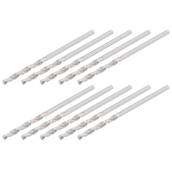 10 st spiralborrset set rakt skaft industritillbehör 1,55 mm
