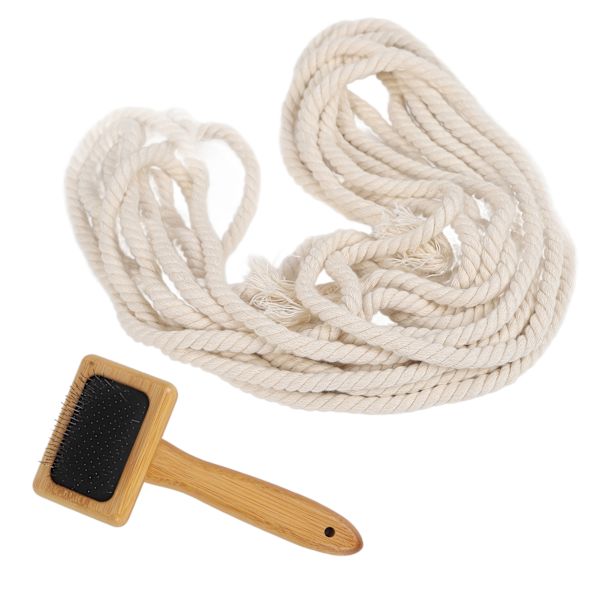Macrame Kit 8mmx10m DIY Vævning Blød Ingen Særlig Lugt Gobelin For Tilbehør Til Håndværksentusiaster