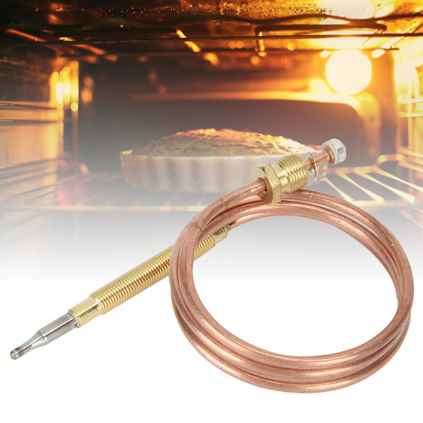 Gasspis Termoelement Kit Värmare Skyddsutrustning Temperatur Avkänningssond med Mutter 600mm