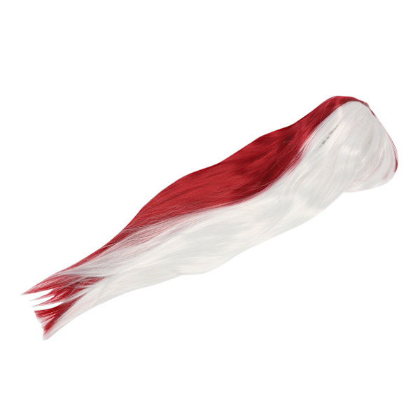 Kvinne Anime Cosplay Parykk Fargeblokk Lang Rett Anime Character Justerbar Syntetisk Parykk for Halloween Cosplay Party