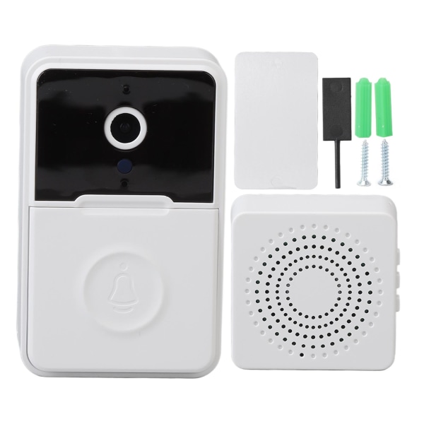 Trådløs dørklokkekamera WiFi Intercom Smart Video til Tuya APP Fjernbetjening 30W HD Lavt strømforbrug
