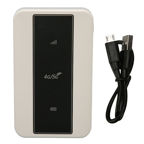 Mini M10 E 4G LTE Mobil Hotspot 10 Brugere Deling 2100mAh Batteri 150Mbps Høj Hastighed 4G Router med SIM-kortslot til Bærbar