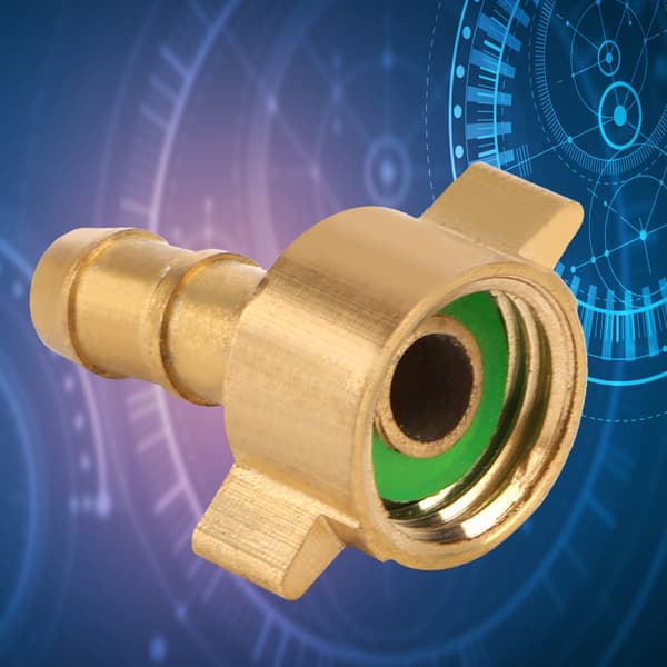 G1/4 til 8mm gjenge slangekobling i rustfritt stål, sprøytetilbehør