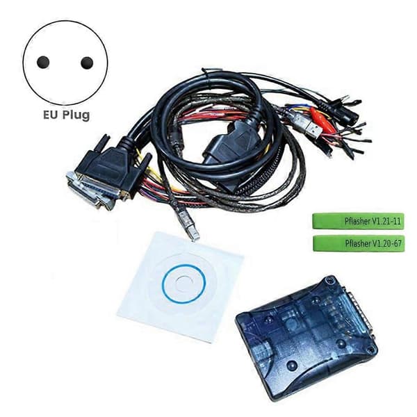 SM 2 Pro++J2534 Pcmflash SM2 Pro Replacement Accessory Fits VCI Scanmatik 2 Pro ECU Programming Tool Bench EU Plug