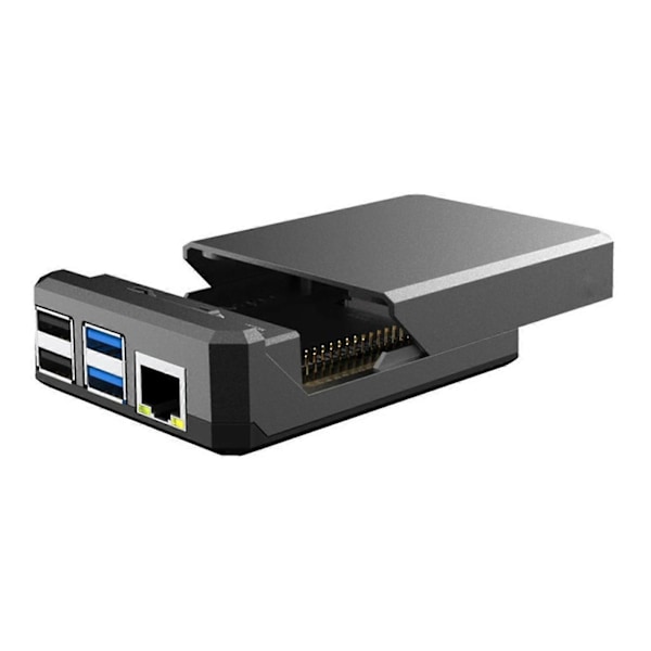 Aluminiumslegering Kabinet til Argon Neo Raspberry Pi 4b Skydende Magnetisk Køling C