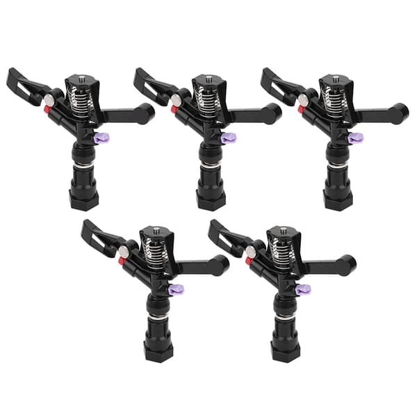 5 stk 3/4in DN20 kvinnelig gjenges roterende sprinkler vippemunnstykke for hageplen