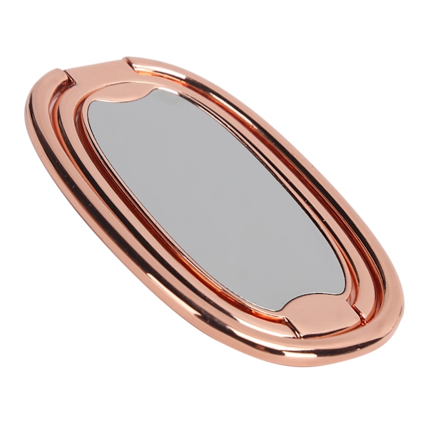 Mobiltelefon Finger Ring Stativ Grepp 360° Rotation Telefonhållare för Magnetisk Bilfäste Roséguld