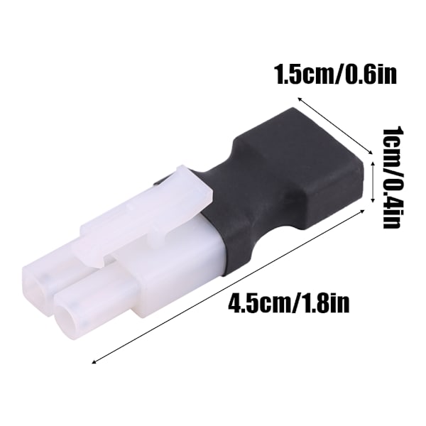 T-Plug naar Tamiya mannelijke + T-Plug mannelijke naar Tamiya vrouwelijke connectoren RC batterijstekker