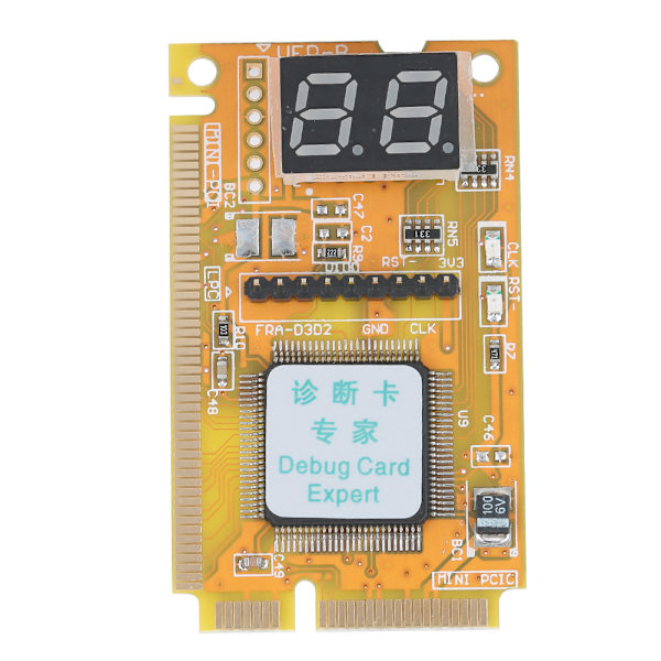 Debug Card 3 i 1 TYPE C Gul ABS Stöd USB Laptop Tillbehör Datortillbehör