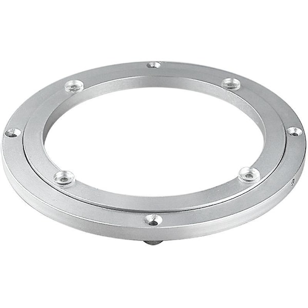 Bordslager - Kraftig vridplatta i aluminiumlegering, smidig vridbar bricka (storlek: 6 tum)