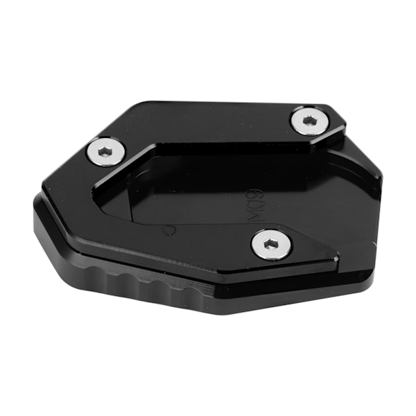 Parkeringsstöd förlängningsplatta AntiSlip sidostödsstöd Passar för Yamaha MT 09/FZ 09/FJ 09(Svart )