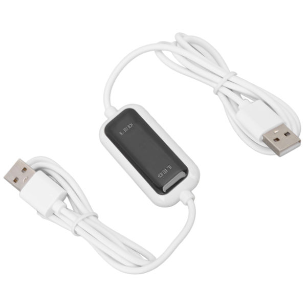 PC til PC dataoverføringskabel Ubegrenset bruk Delt overføring USB-overføringskabel Stabil ytelse datamaskinoverføringskabel