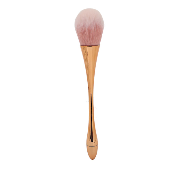 Nageldammsrengöringsborste Mjuk konstpulverborttagning Manikyr Gör-det-själv-verktyg för smink Skönhet Rose Gold