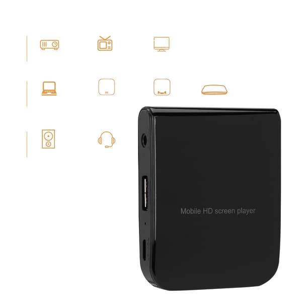 Multifunksjonell HD HDMI VGA Audio Digital Adapter Konverter for Telefon og Datamaskin
