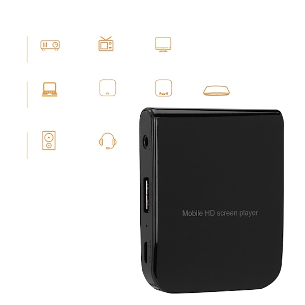 Multifunktionel HD HDMI VGA Audio Digital Adapter Konverter til Telefon Computer
