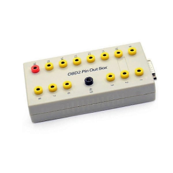 OBDII OBD2 Breakout Box Bil Break Out Box Bilprotokolldetektor Auto Can Test Box Automotive Connec