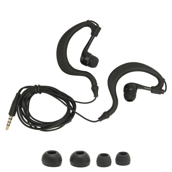 Over Ear langalliset nappikuulokkeet vedenpitävät melua vaimentavat Plug and Play Mukavat langalliset urheilunappikuulokkeet mikrofonilla ja cover