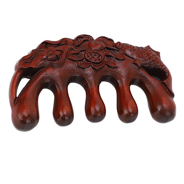 Træmassagekam Fortykker Udvid tænder Lindre træthed Meridian Head Comb Massager