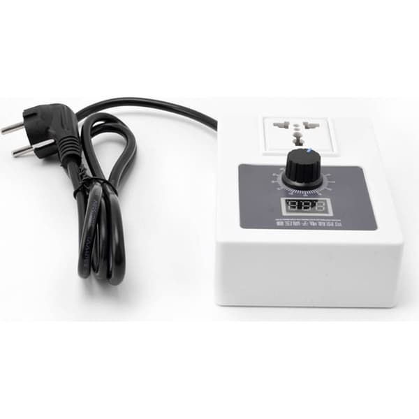 2000W AC 110-240V SCR Spændingsregulator til hastigheds- og temperaturkontrol - EU-stik