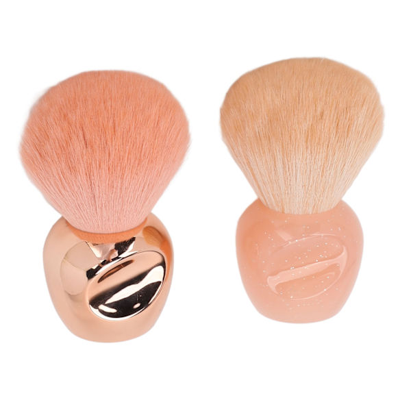 2 stk. Løs Pudder Blush Pensel Professionel Blød Hår Makeup Pensel Sæt Kosmetisk Værktøj til Begyndere