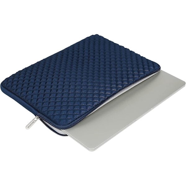 13 Tum Laptopfodral Diamant Skum Skyddande Stöttåligt Fodral Väska Kompatibel 13.3 Notebook Chromebook, M1 M2 14 Macbook A2442 13.6 A2681 13.3 Air Pro A2