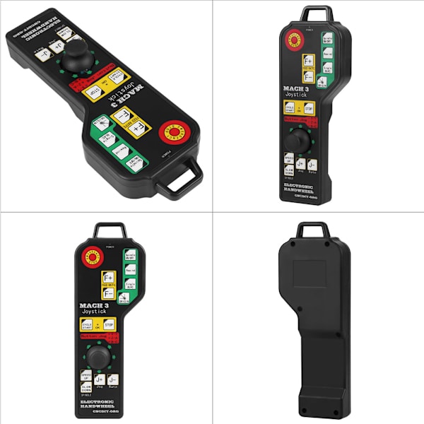 CNC graveringsmaskine håndkontrol USB stik 6 akse kontrol til Mach3 - (Knap farve tilfældig) 1 stk.