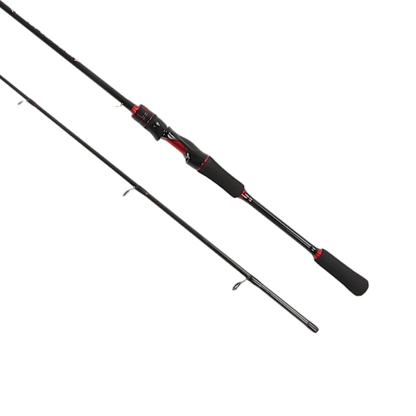Fiskesnelle 1,8 m Baitcaster fiskestang karbon hoveddel EVA håndtak for saltvann ferskvann rett håndtak