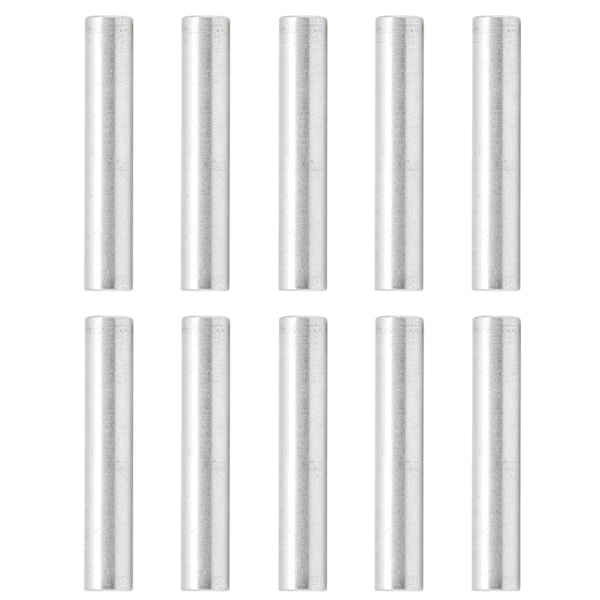 10 stk runde avstandsstykker i aluminiumlegering med hunngevind, mellomrom mellom koblingssøyle, sett M4x0,7 mm, lengde 36 mm