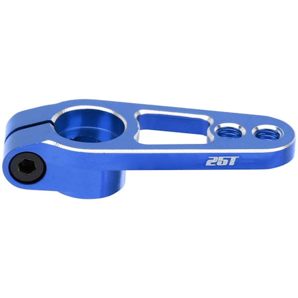 25T Styrväxel Arm Servo Arm Tillbehör Reservdel för 1/8 1/10 RC BilBlå