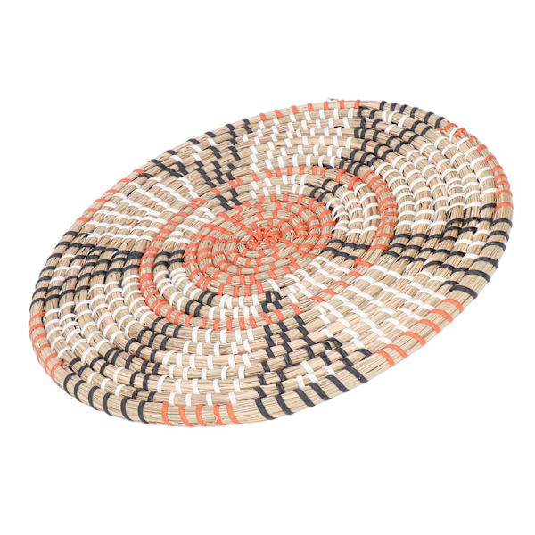 Isoleringsunderlägg Nordisk halmvävda placemats värmeisoleringsunderlägg Homestay väggdekorationS