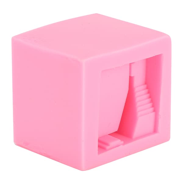 Silikonform 3D Hus Villa Form Blomsterpotte Mønster for Kake Håndlaget Såpe Væske