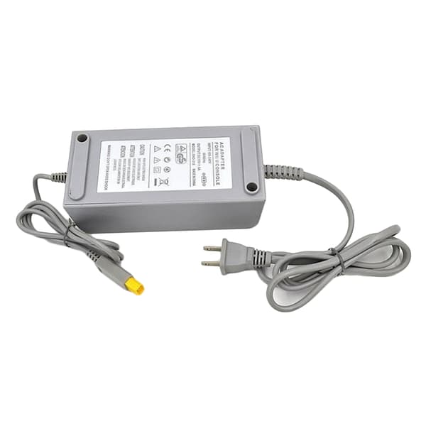 AC-adapter strømforsyning veggladerkabel for Wii U-konsoll