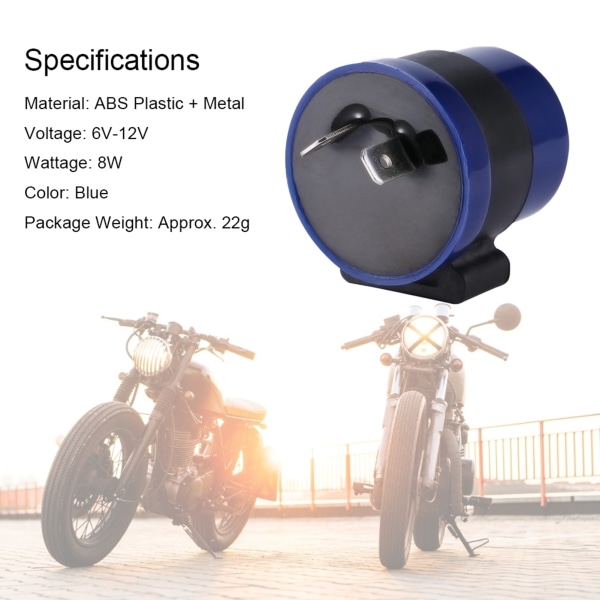 2-benet motorcykel Motorcykel Blinker Bipper Relæ Blinklys Indikator Blinker 12V