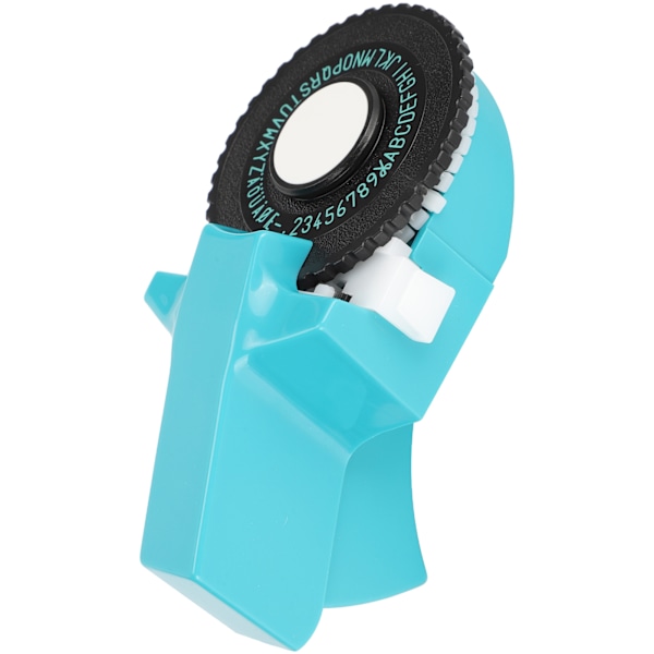 Embossing Label Maker Wheel Writer Mini Manuell Håndholdt Bærbar Skriver Merkemaskin E‑101