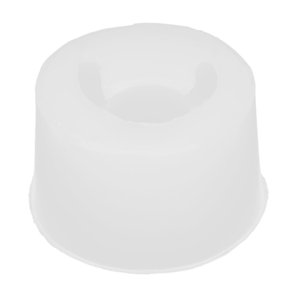 Storlek 4 Form DIY 3D Litet sött djur Vit form för aromaterapiljus
