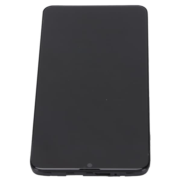 Skjermerstatning LCD-skjerm Touch Digitizer-enhet for Samsung Galaxy A20S med ramme