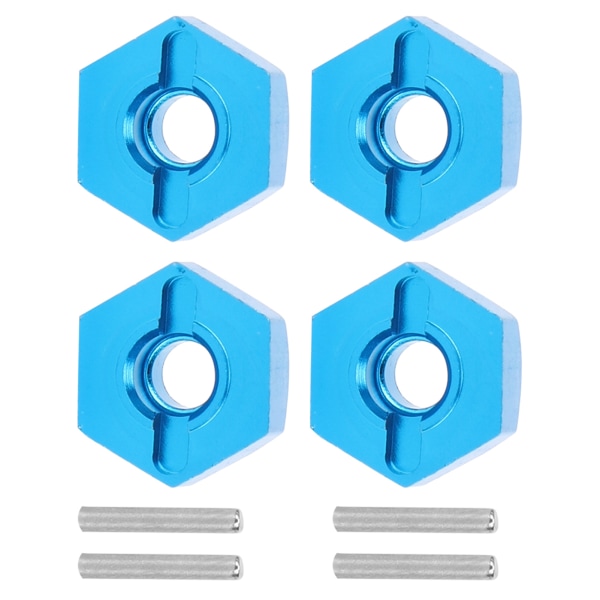 5MM hexmonterad navmutter med stift passar för WLtoys 1/14 144001 RC CarBlue 1266B