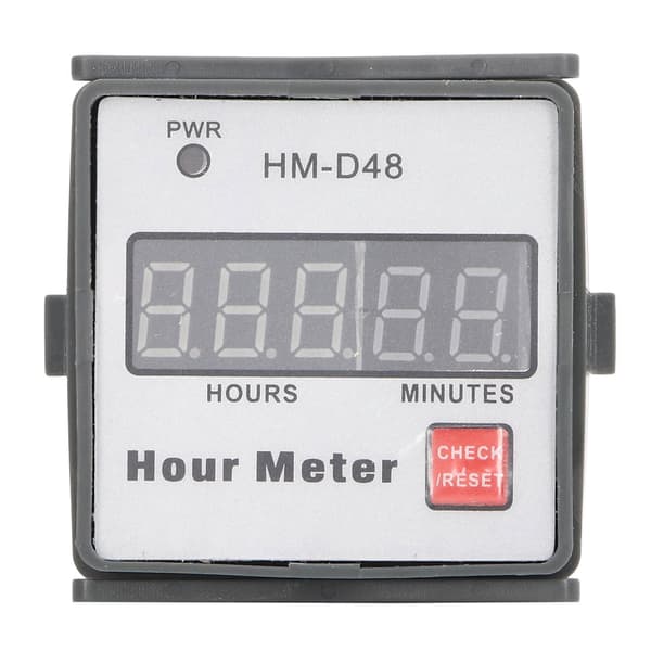 Timetæller Digital Display Timer ABS Måler 0‑999,99 Timer Timing Værktøj AC 220‑240V