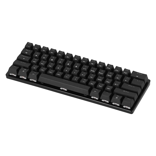 MAGIC REFINER Gamingtangentbord 61 tangenter Bärbar Hållbar RGB Bakgrundsbelyst Ergonomiskt Mekaniskt Tangentbord för Laptop PC