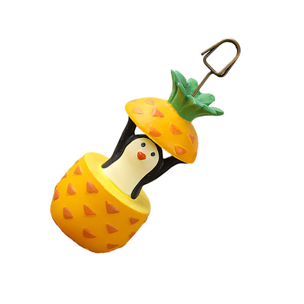 Note Holder Fotoklemme Stativ Memo Display Clamp Resin Home Decoration for Office Penguin